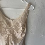 Source Unknown Vintage Womens Camisole Medium Satin Lace Floral Trim Rose Detail 80s Lingerie Photo 1