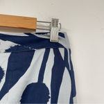 Boden Blue Floral Print Mini Pencil Skirt Women's 6 Knee Length Modest Career Photo 2