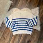 J.Crew Textured crewneck pullover sweater in stripe extra thick and chunky Photo 5