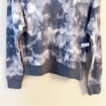 Abound  Blue Tie Dye Pullover Sweatshirt Crewneck Fleece Lined Size Small New Photo 2