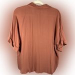 Maurice's Maurice’s| Rust Button Down Oversized Shirt Photo 1