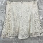 J.O.A. Lace Floral Skirt Photo 1