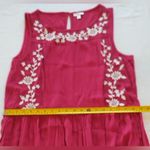 Charming Charlie Women's Sleeveless Embroidered Boho Peasant Dress Sz Large Photo 10
