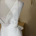 Love Shack Fancy  Till Dress In Antique White Bridal Open Back Bow‎ Accent Size 0 Photo 4