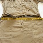 J.Crew Women’s Light Brown Belted Utility Shirt Dress Approx Size S/M Fall Photo 15