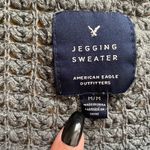American Eagle Gray Pullover Jegging Sweater Sz M Photo 7