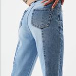 PacSun  High Waisted 2 Panel Straight Leg Jeans Photo 3