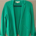 Loft Sweater Blazer Jacket Green size Small business casual Photo 1