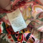 Colorful Patterned Mini Dress Red Size M Photo 4