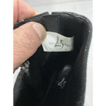 Womans Life Stride Jaguar Ankle Boots 8 M Black Side Zip Square Toe Heel Photo 5