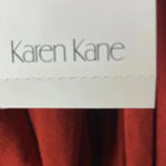 Karen Kane NWT WO SIZE 3X RUST COLOR SUPER SOFT BLOUSON SLEEVE TWIST TIE HEM Photo 6