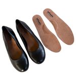 Softwalk Like New  Leather Shiraz Flats Black Size 9 Photo 5