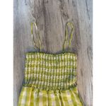 House of Harlow 1960 Gingham Smocked Romper Size XS Photo 3