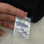 LIVIANA CONTI Pants Size XS Quiet Luxury Knit Wide Leg Cropped Wool Black Italy Photo 8