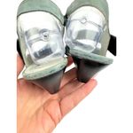 Fidji Mary Jane Low Heel Womens 40 Gray Leather Comfort Hook & Loop Quiet Luxury Size 9.5 Photo 6