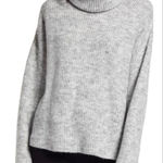 VERO MODA  Daisy Turtleneck Sweater In‎ Light Grey Melange size XS NEW Photo 0