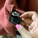Nike NWT  pink Teddy Fleece With oversized swoosh Photo 6