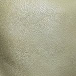 Margot New York Soft Pebbled Leather Small Crossbody Bag Mustard Yellow Photo 5