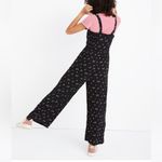 Madewell smocked cropped jumpsuit in flower toss Photo 1