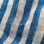 Faherty  Cypress Linen Stripe Belted Shorts | Blue/White | XS Photo 4