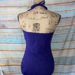 Leilani Deep Purple One Piece Bathing Suit Purple Size 12 Photo 6