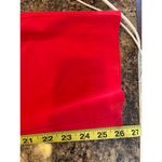 Athleta Tribeca Utility Crop Hibiscus Red Pants Size 0 Zip Pockets Photo 10