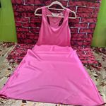 Victoria's Secret  Collection long satin slip dress pink rose M Photo 0