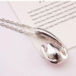 Zales Sterling Silver Simulated Blue Sapphire Birthstone Pendant Necklace, Mothers Day Photo 1