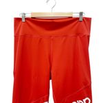 Adidas AEROREADY Haptech Disrupt Tights Size 2XL Red High Rise Logo Athletic NWT Photo 4