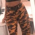 Wild Fable Orange Camo Utility Pants  Photo 0