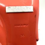 Burberry  Bow Fink Pink Patent Leather Slingback Heels Women's 6 US Photo 8