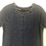 Max jeans  Short Sleeve Blue Shirt/Tunic Dress Size S Photo 2
