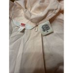 Levi's  Women's Sophia Cotton Balloon Sleeve V Neck Top Pink Size Large Photo 3