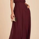 Birdy Grey Gwennie Dress in Chiffon Cabernet Sz Medium Photo 5