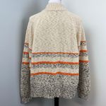 Garnet Hill  Organic-Cotton Slub-Knit Mock Neck Sweater XL Oatmeal Photo 5
