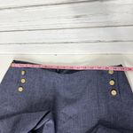 Anne Klein  Sailor Pants Wide Leg Navy Blue Size 12 Photo 5
