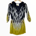Anthropologie Anthro Leifsdottir Ikat Cold Shoulder Dress-4 Photo 1