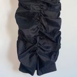 Hailey Logan Black Ruched Mini Dress Photo 5