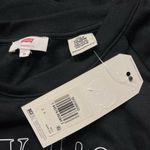 Levi's  Womens 2X-Large Sweatshirt Stretch Long Sleeve Black w/ White Logo New Photo 6