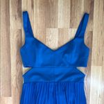 CeCe  cut out Blue Gown prom or Formal dress size 4 Photo 4