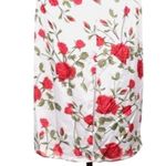 Fame & Partners Aubrieta One Shoulder Ruffle Midi Dress Briar Rose Floral Size 6 White Photo 5