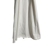 La Ligne Andie Belted White Sleeveless Scoop Neck Cotton Midi Dress Size XL Photo 14