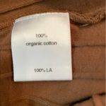 People of Leisure Brown Ribbed organic Cotton Women's Wide Leg Pants Size XL Photo 6