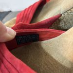 UGG  Women’s Red Espadrille Platform Wedge Sandals Slide Slip On Size 8 Photo 4