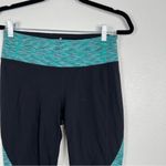 Athleta Splits Revelation Cropped Space Dye Leggings Sz MT Photo 4