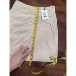 Showpo  Kiandra Wrap Mini Skirt Womens Sz 4 Beige Knot Detail Side Zip Lined NWT Photo 4