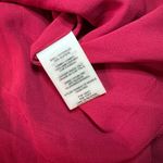 Alice + Olivia Meg Leather Cap Sleeve Silk Leather Mini Dress Red M Cocktail Photo 6