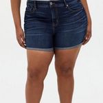 Torrid 5 inch vintage stretch high rise shorts women’s size 24 Photo 0