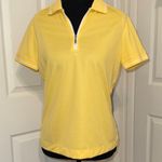 Nike  Yellow Women's Short Sleeve Polo Photo 0