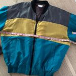 VINTAGE 80s Arnold Colorblock Windbreaker Jacket Photo 9